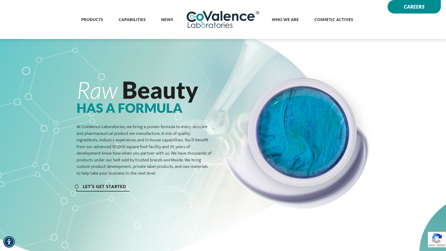 Covalence Laboratories - Cosmetic Products Manufacturer