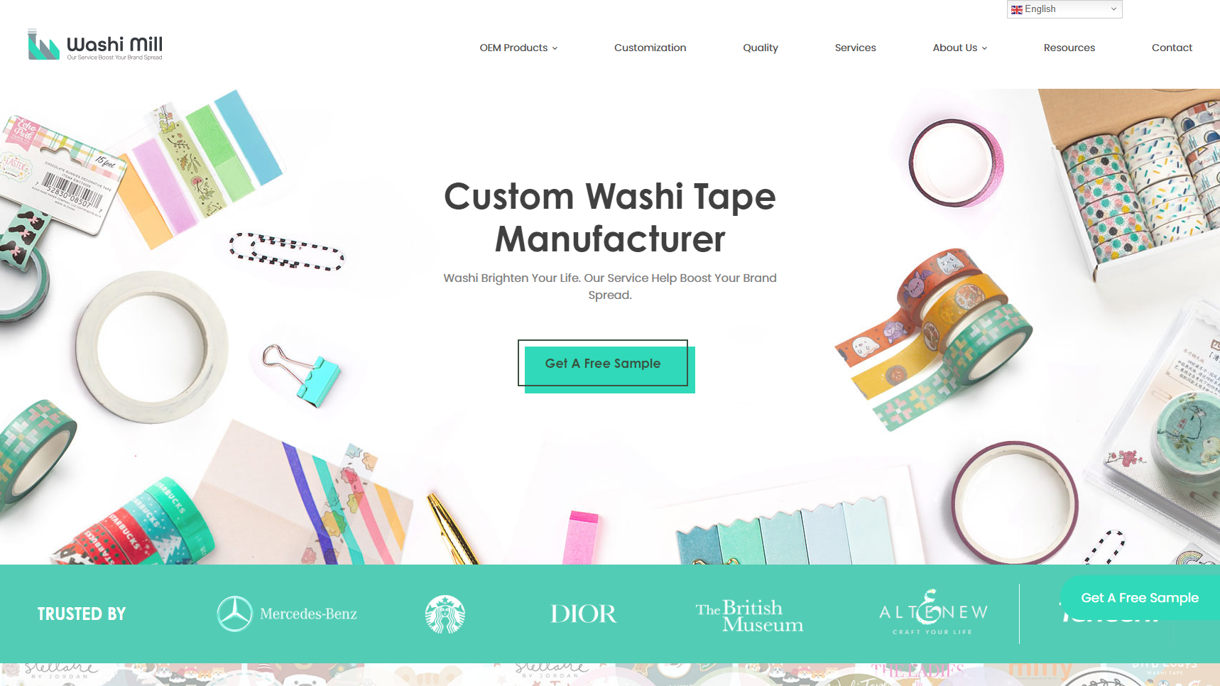 Crafty Washi Tape - Washi Tape Manufacturer
