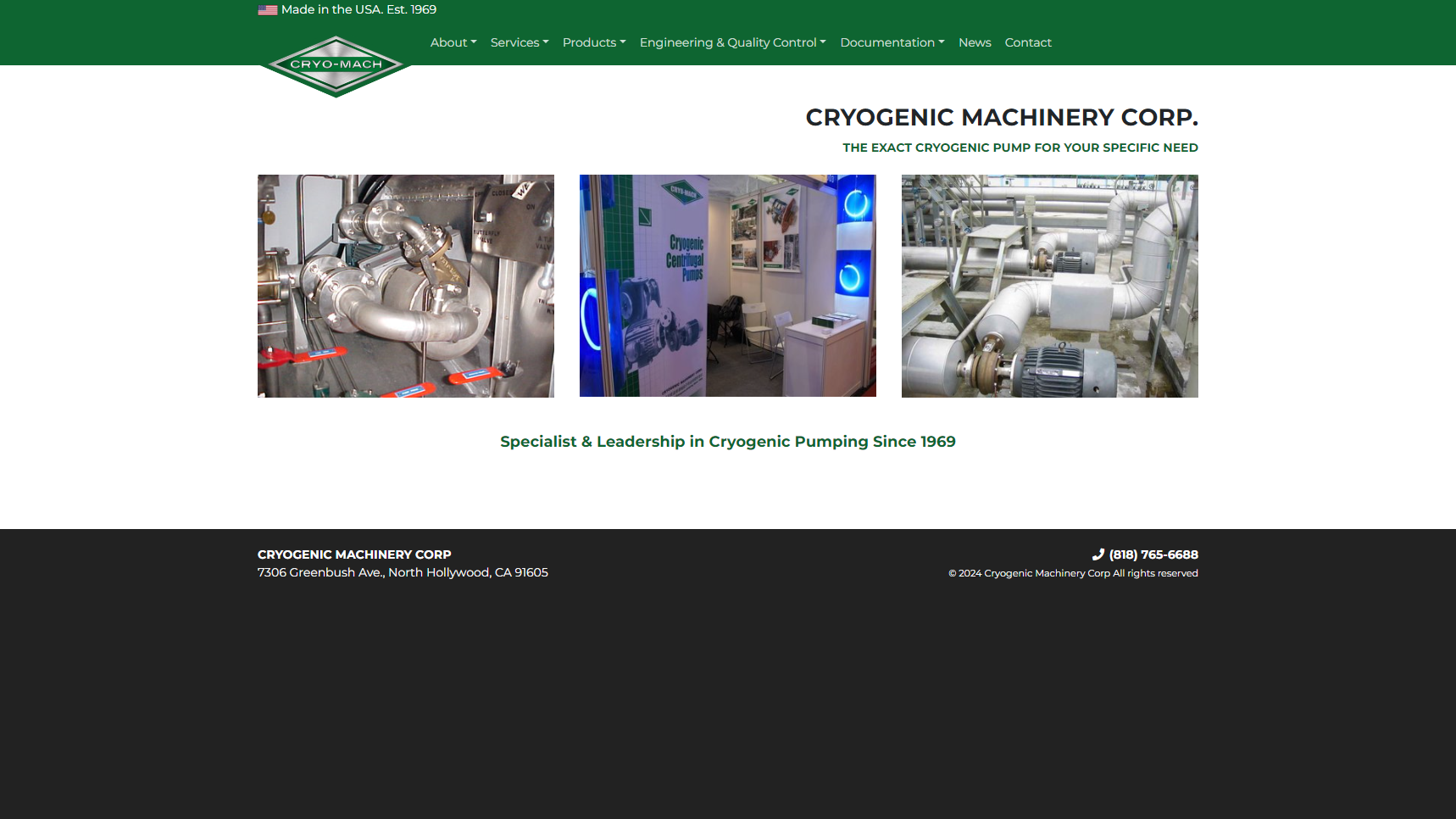 Cryomach - Cryogenic Tank Manufacturer