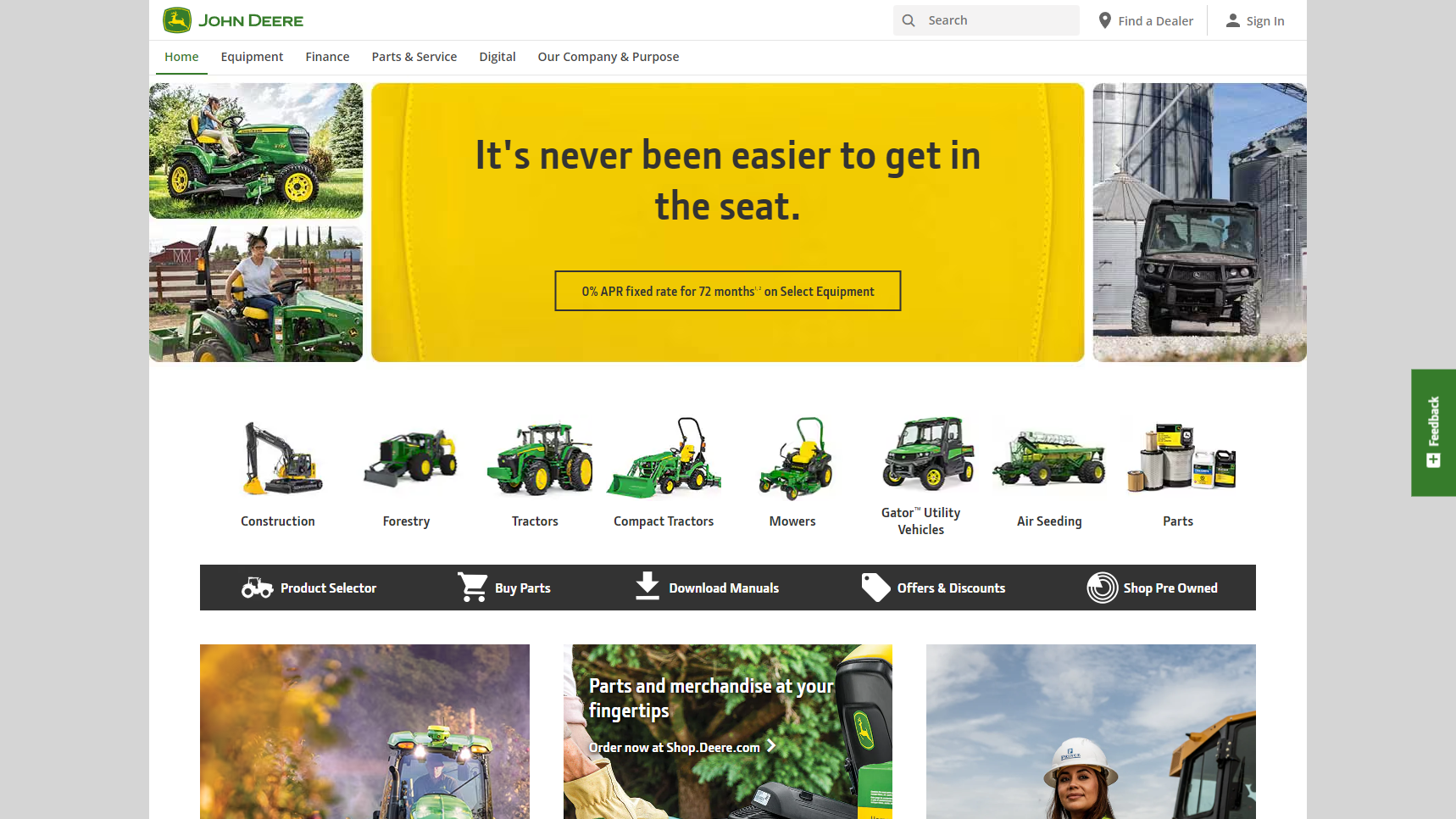 Deere & Company - Machinery Manufacturer