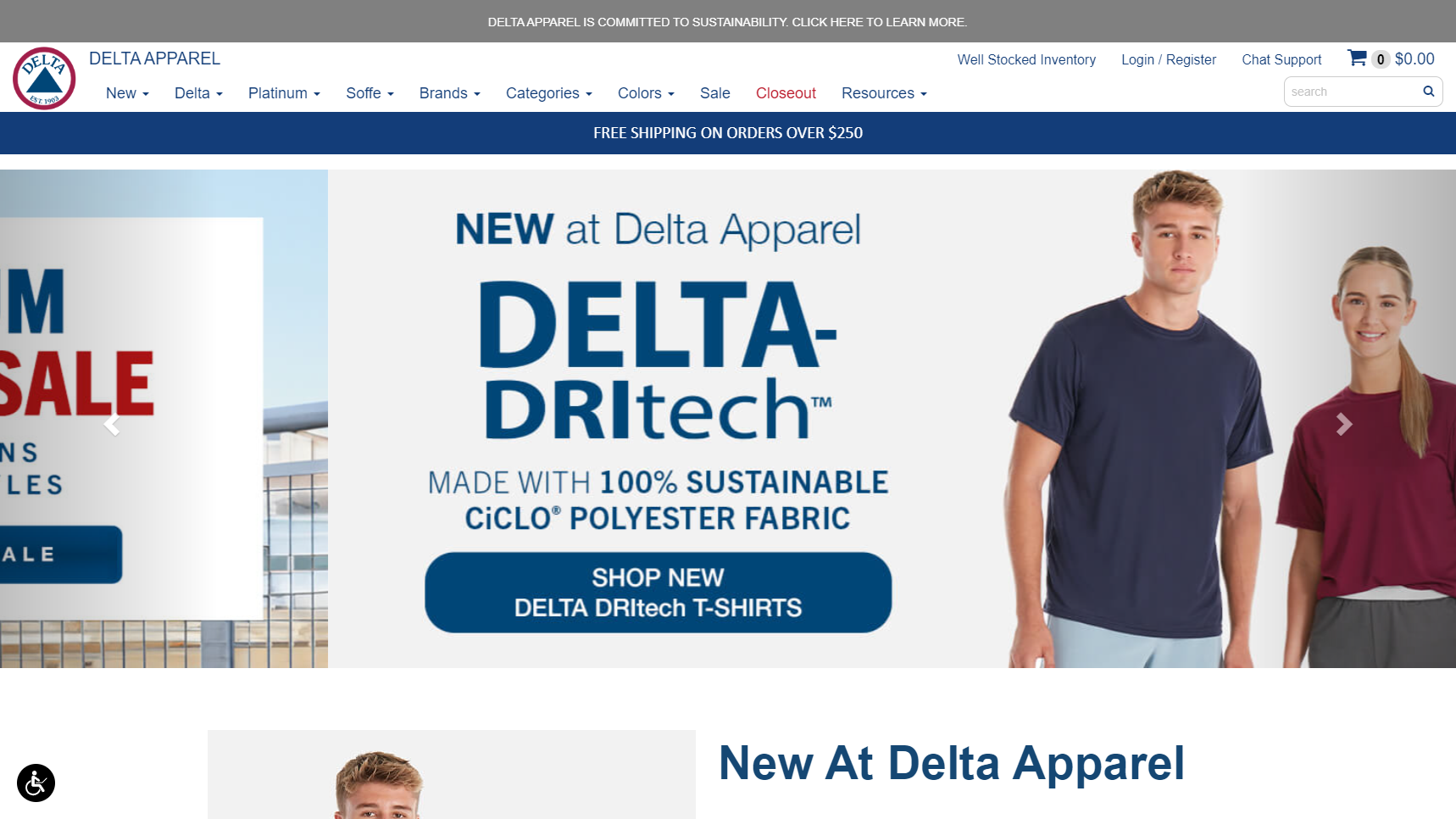 Delta Apparel - Clothing Manufacturer