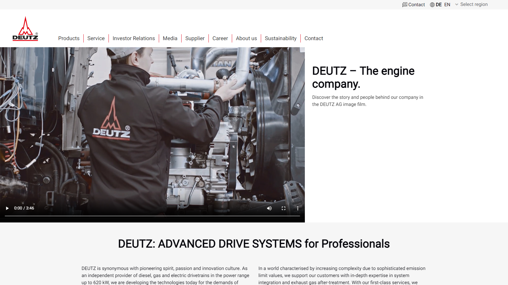 Deutz - Diesel Engine Manufacturer