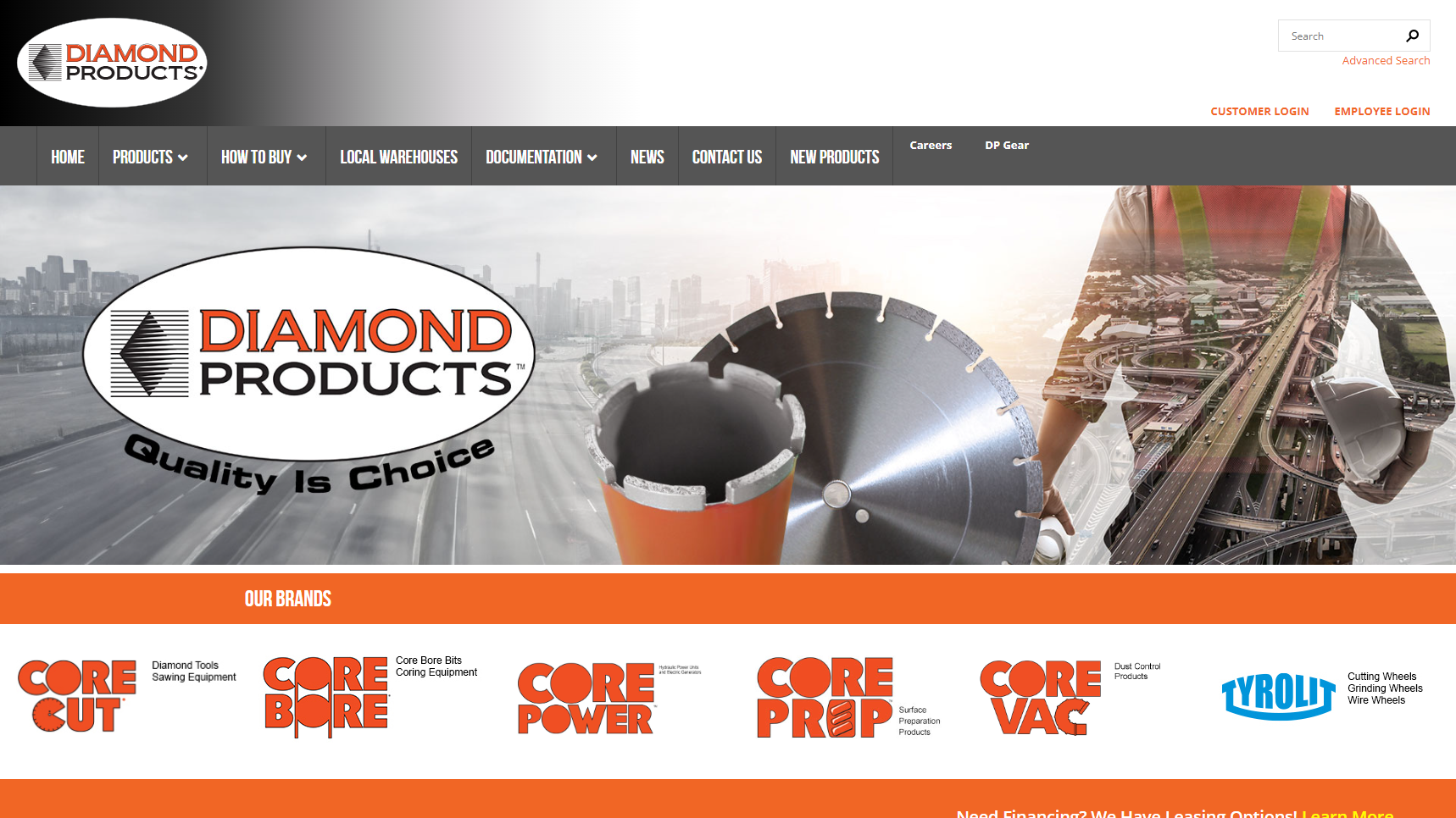Diamond Products - Diamond Cutting Tool Manufacturer