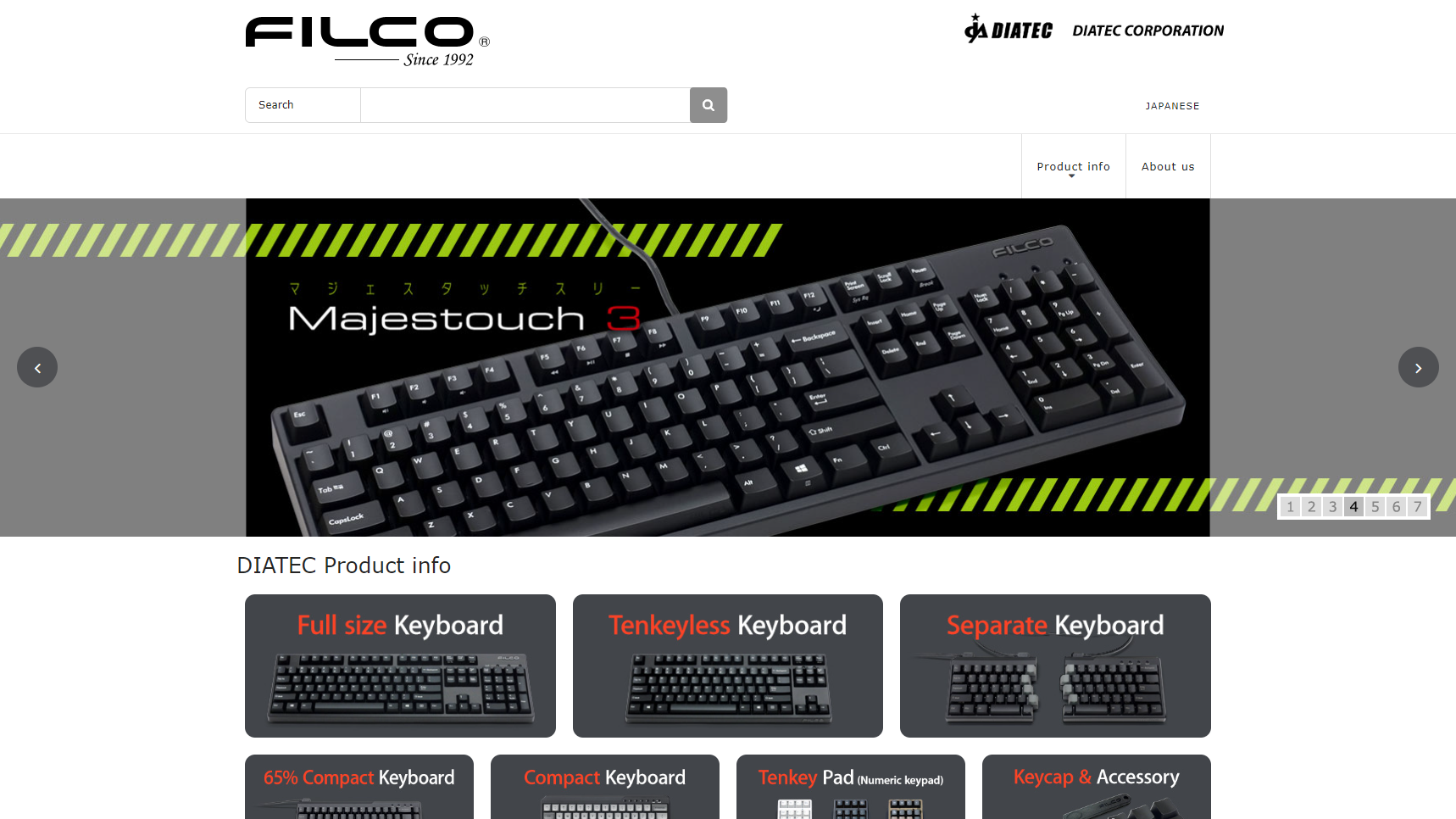 Diatec Corporation - Computer Keyboard Manufacturer
