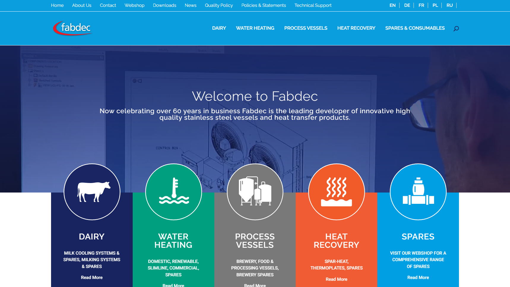 Fabdec - Dairy Equipment Manufacturer