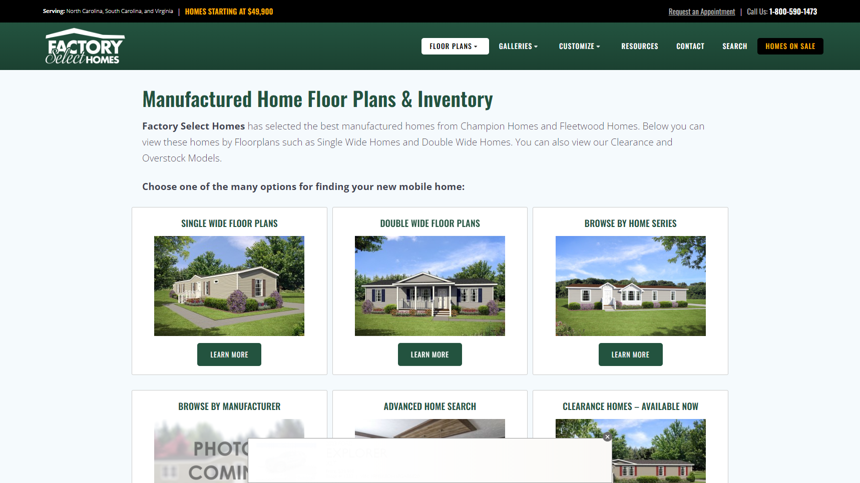 Factory Select Homes - Mobile Home Manufacturer
