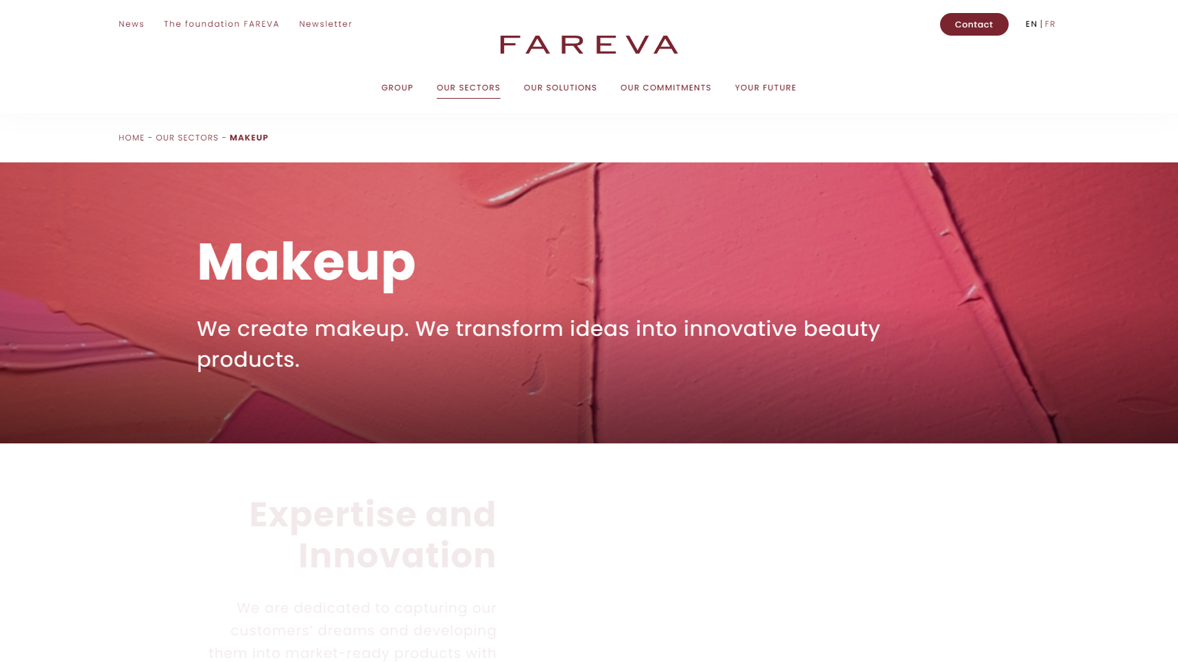 Fareva - Cosmetic Products Manufacturer