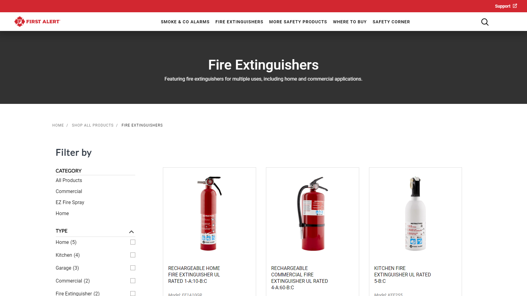 First Alert - Fire Extinguisher Manufacturer