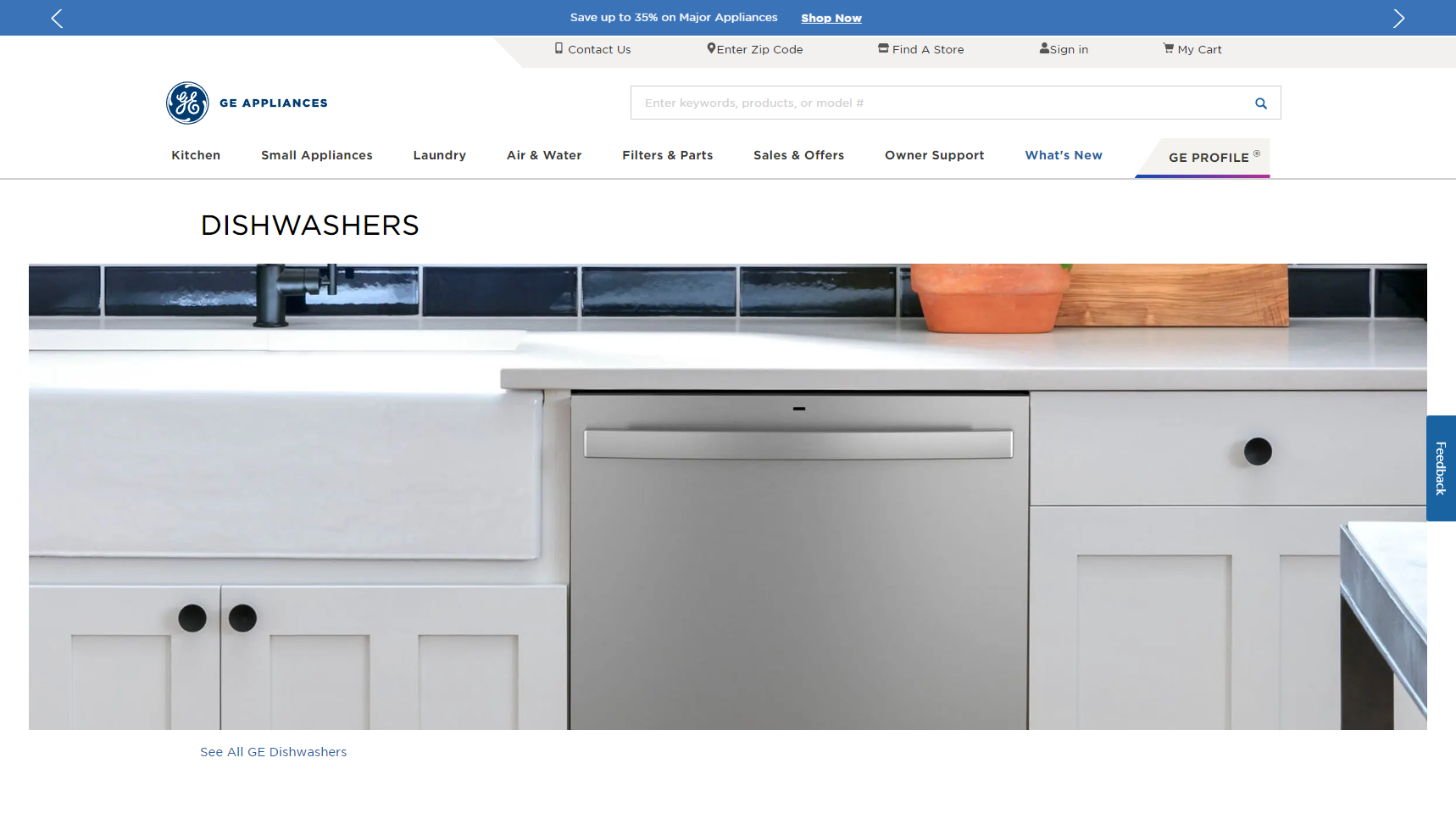 GE Appliances - Dishwasher Manufacturer