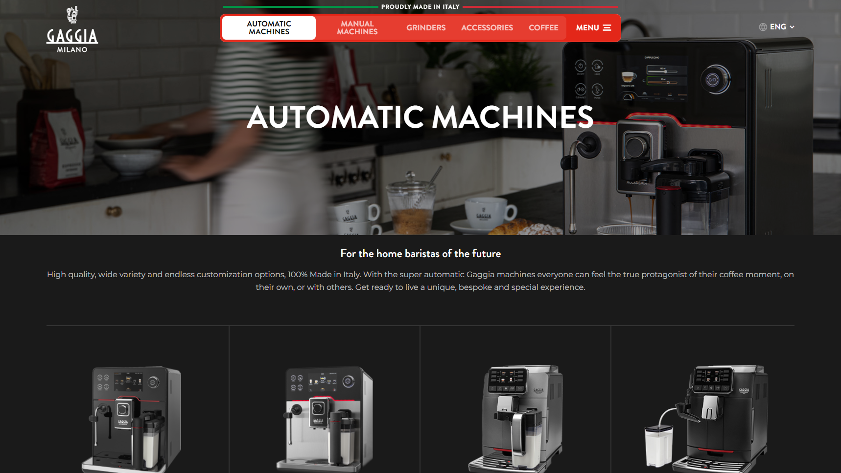 Gaggia - Coffee Machine Manufacturer