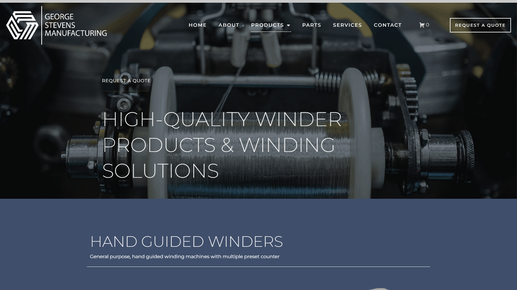 George Stevens Manufacturing, Inc. - Coil Winding Machine Manufacturer