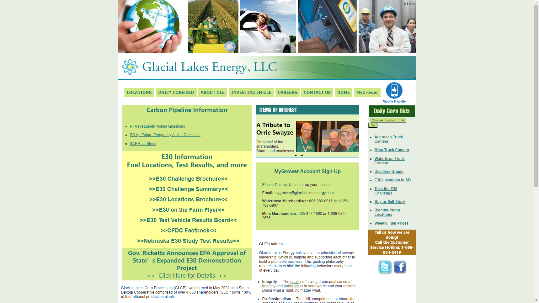 Glacial Lakes Energy - Ethanol Production Plant Manufacturer