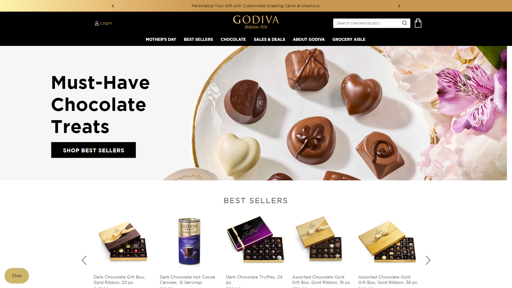 Godiva - Chocolate Bar Manufacturer
