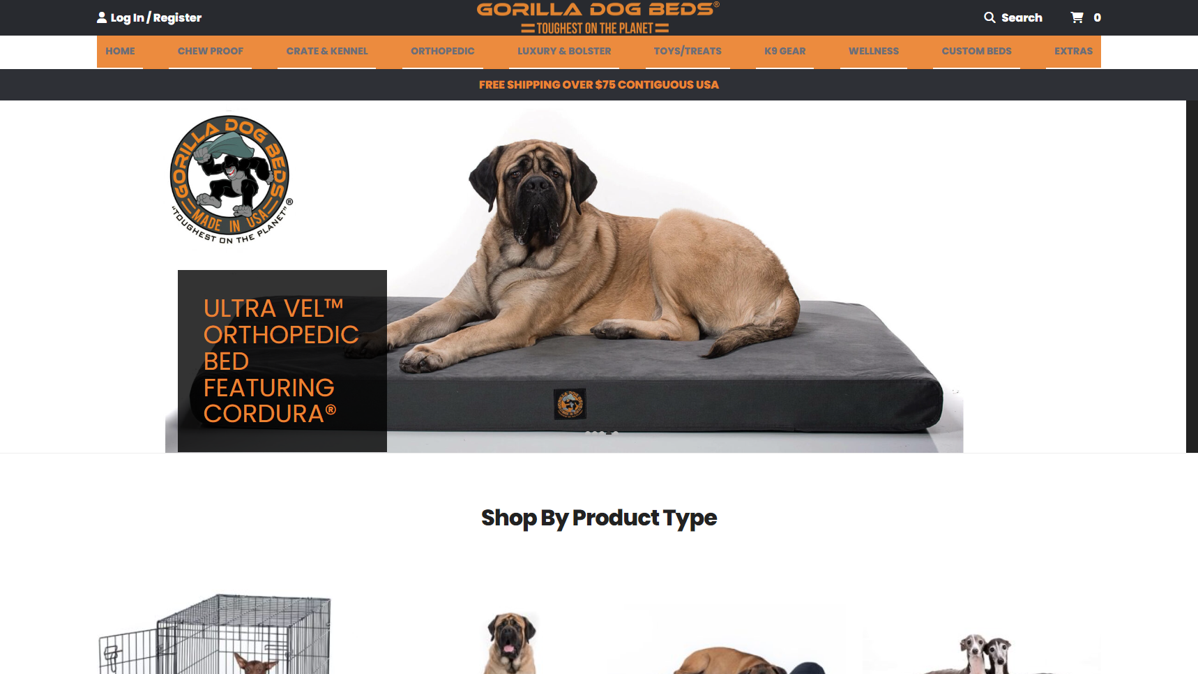 Gorilla Dog Beds - Dog Bed Manufacturer
