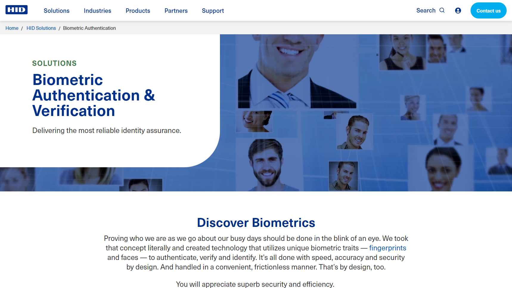 HID Global - Biometric Scanner Manufacturer