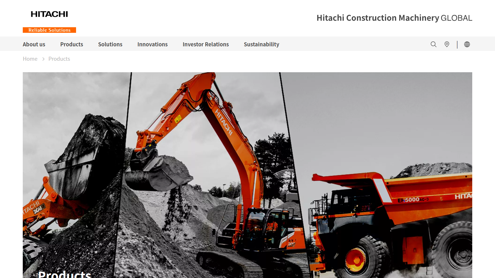 Hitachi Construction Machinery - Earthmoving Equipment Manufacturer