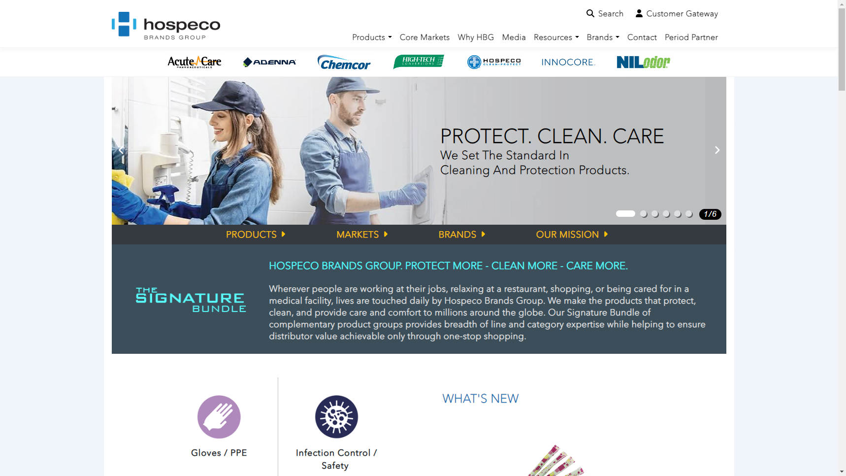 Hospeco Brands Group - Body Wipes Manufacturer