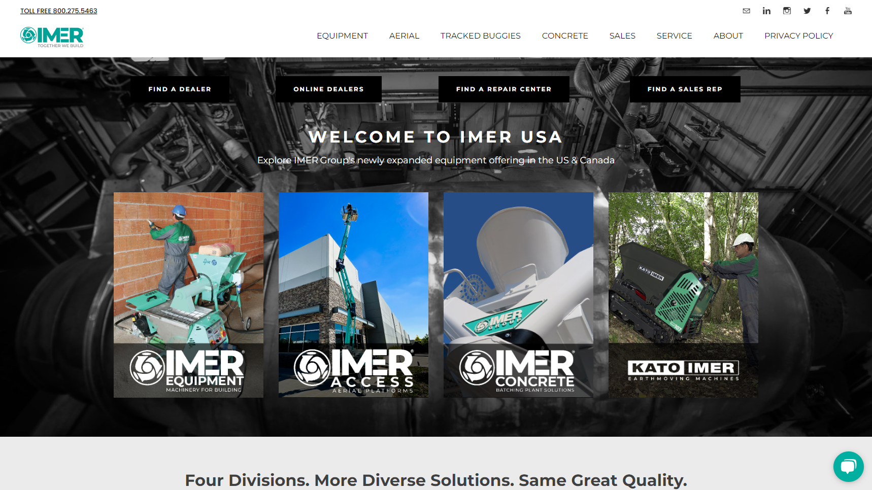 IMER Group - Concrete Mixer Manufacturer
