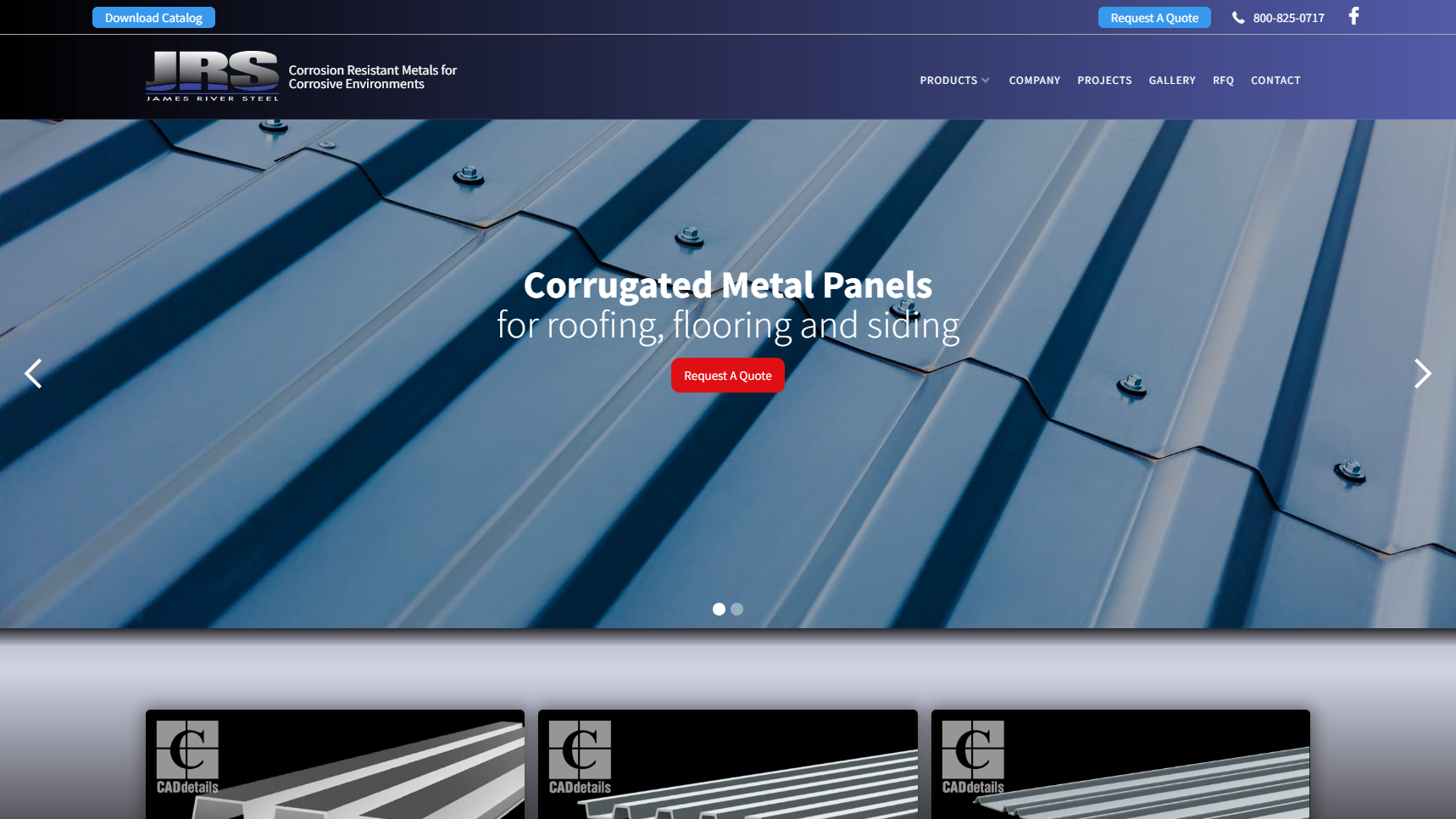 James River Steel, Inc. - Corrugated Metal Sheet Manufacturer