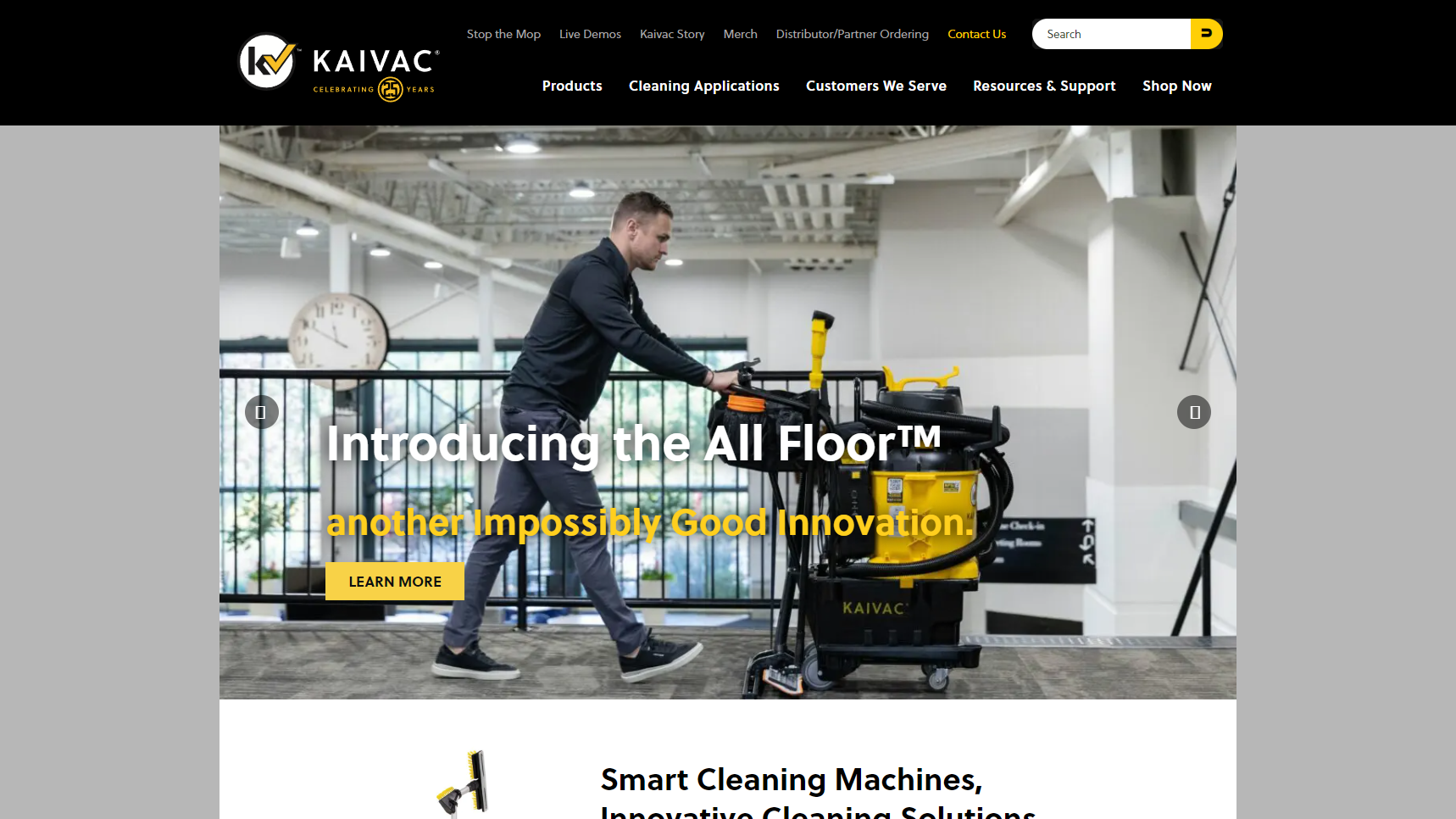 Kaivac - Cleaning Equipment Manufacturer