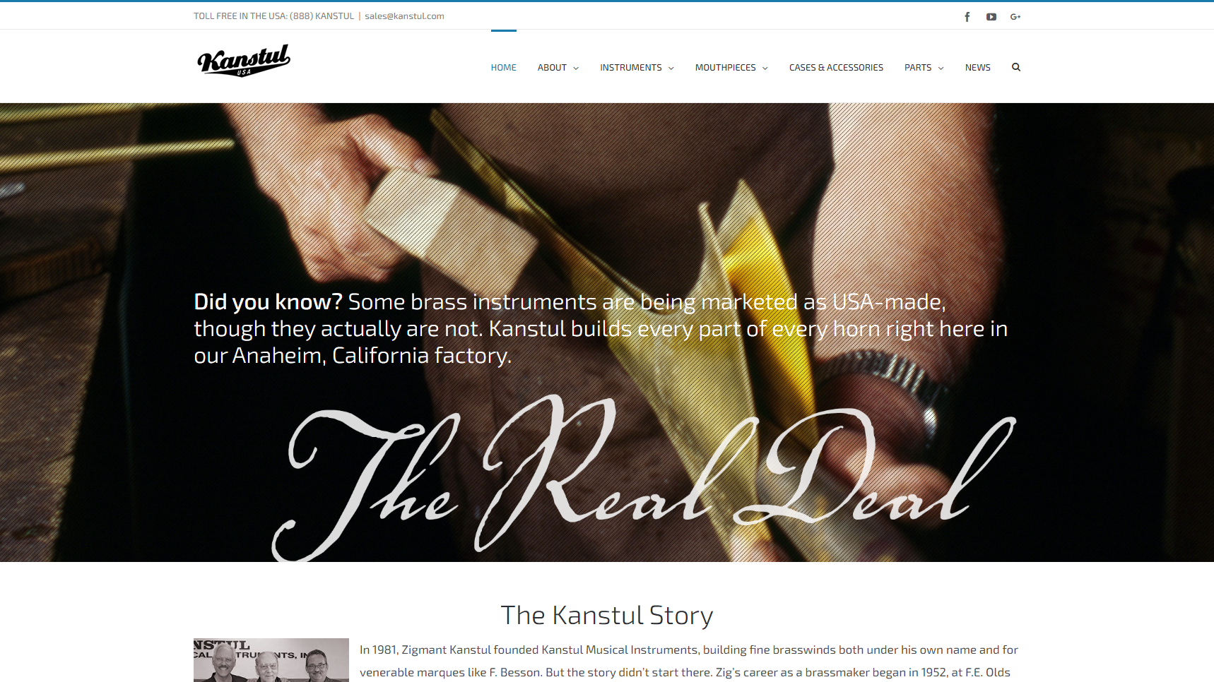 Kanstul - Brass Instrument Manufacturer