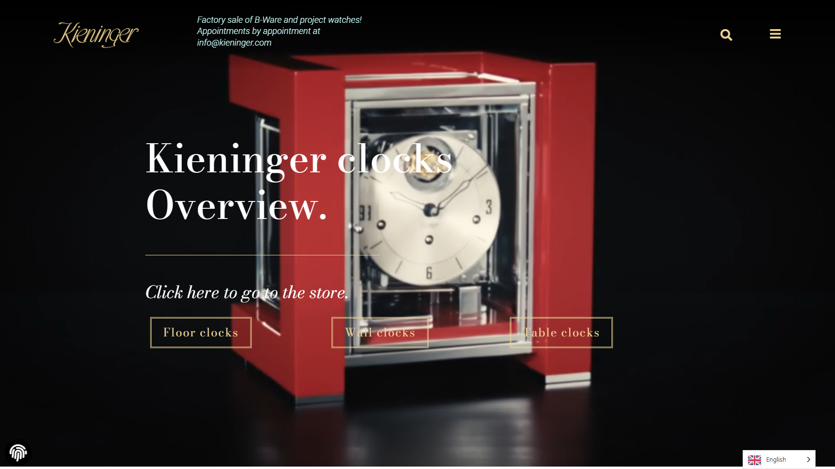 Kieninger - Clock Manufacturer