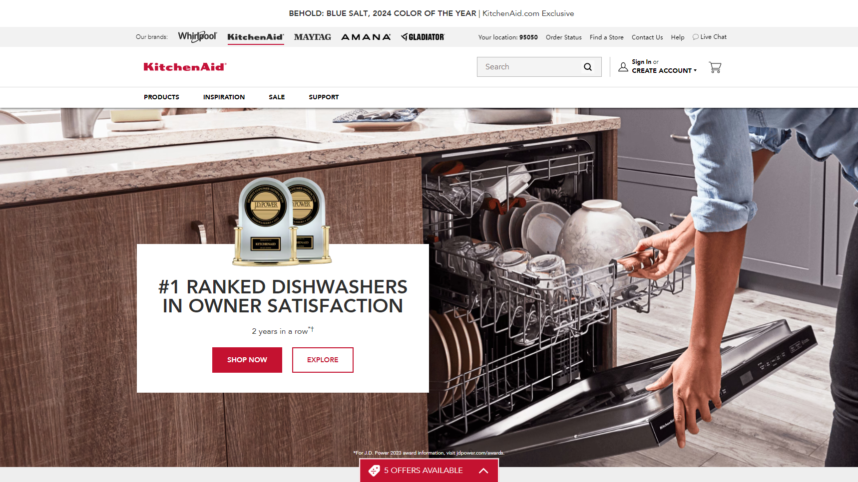 KitchenAid - Dishwasher Manufacturer