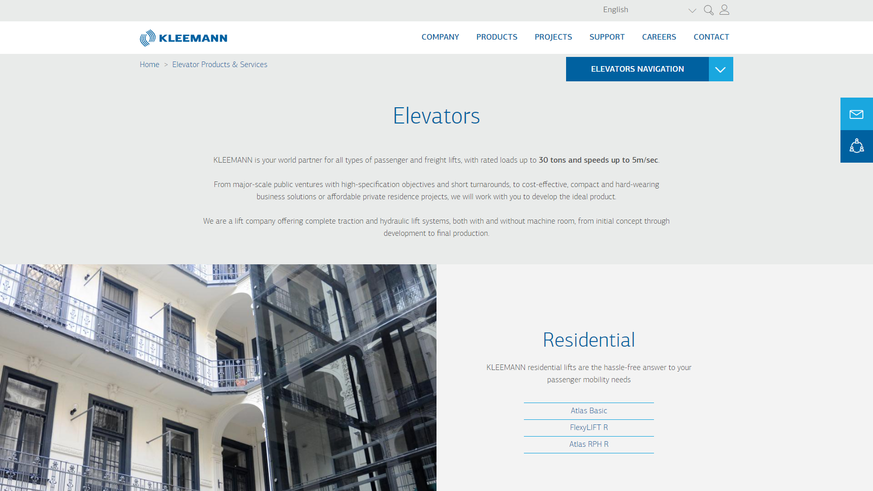 Kleemann - Elevator Manufacturer