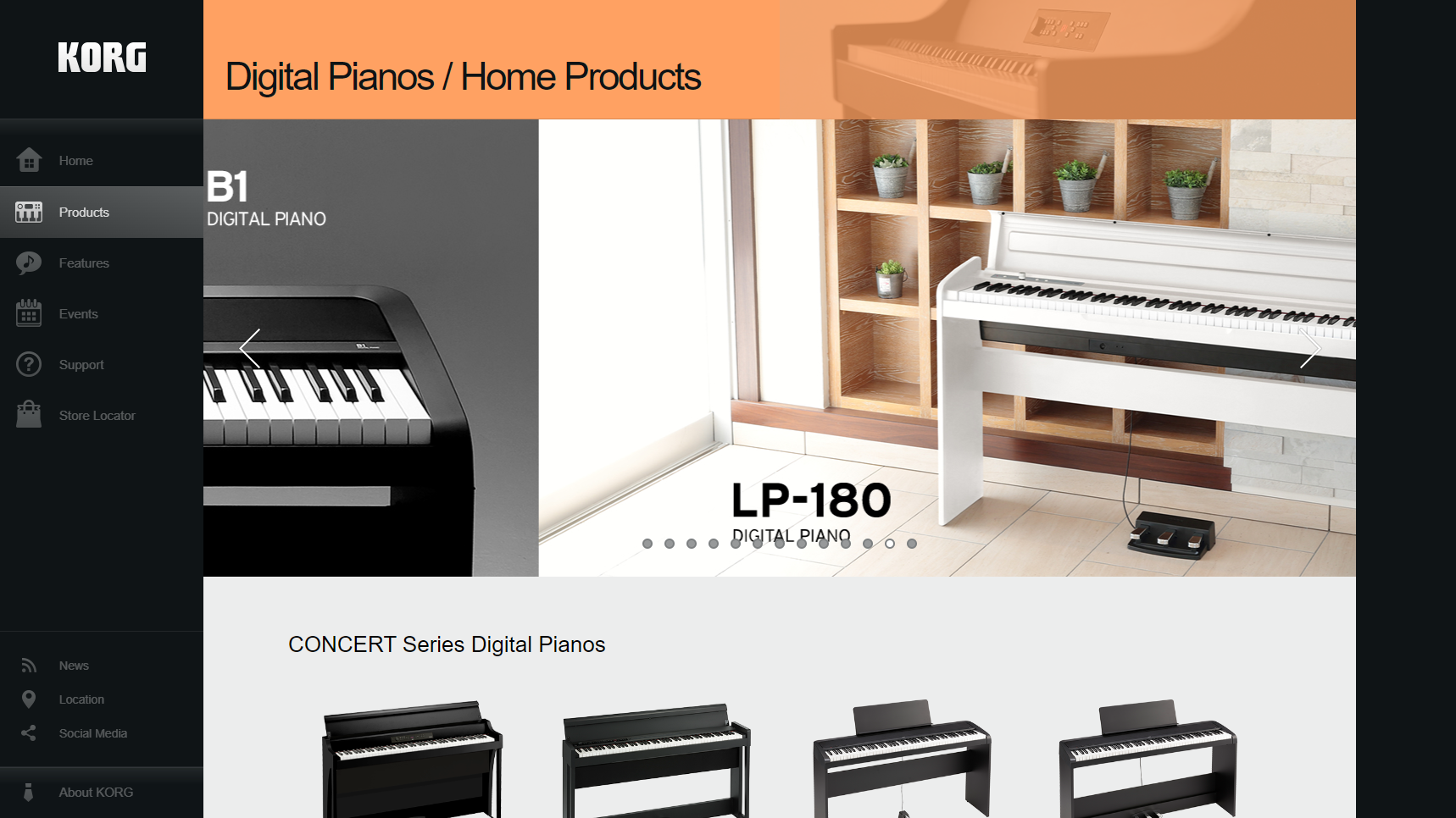 Korg - Digital Piano Manufacturer