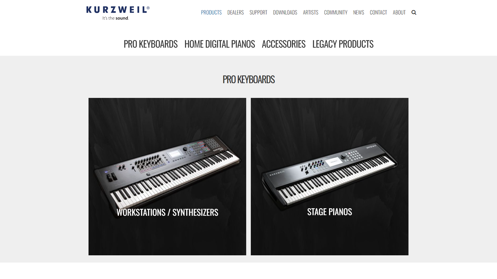 Kurzweil - Digital Piano Manufacturer