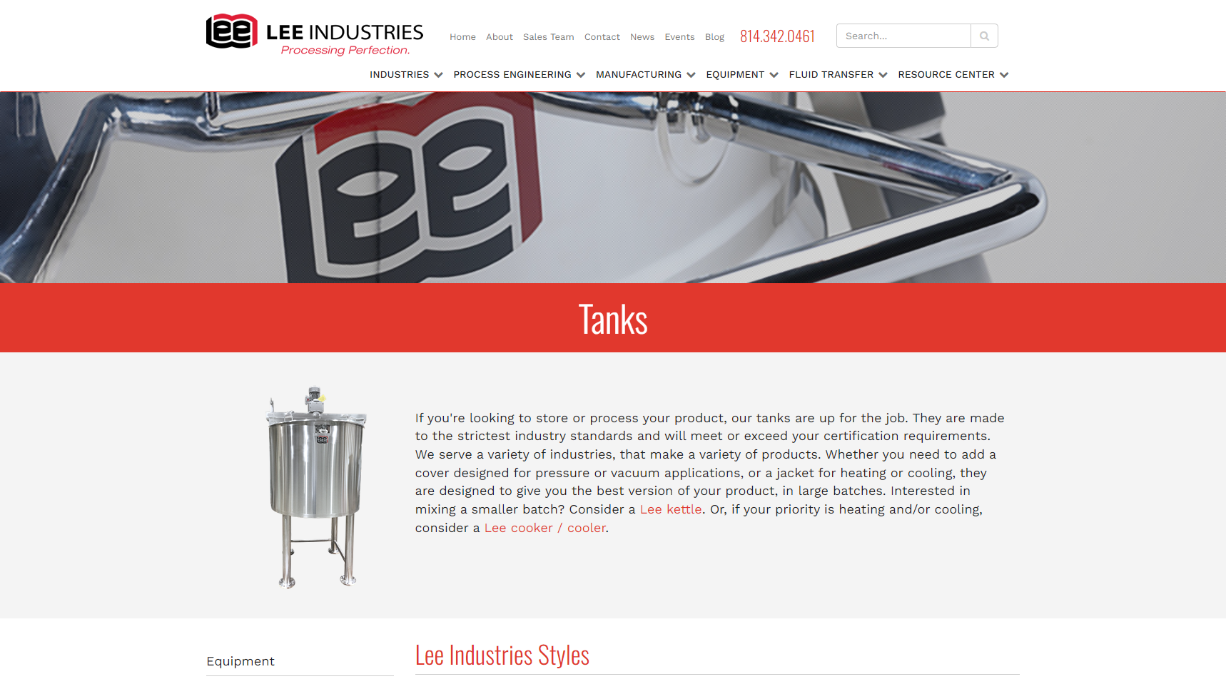 Lee Industries - Chemical Reactor Manufacturer