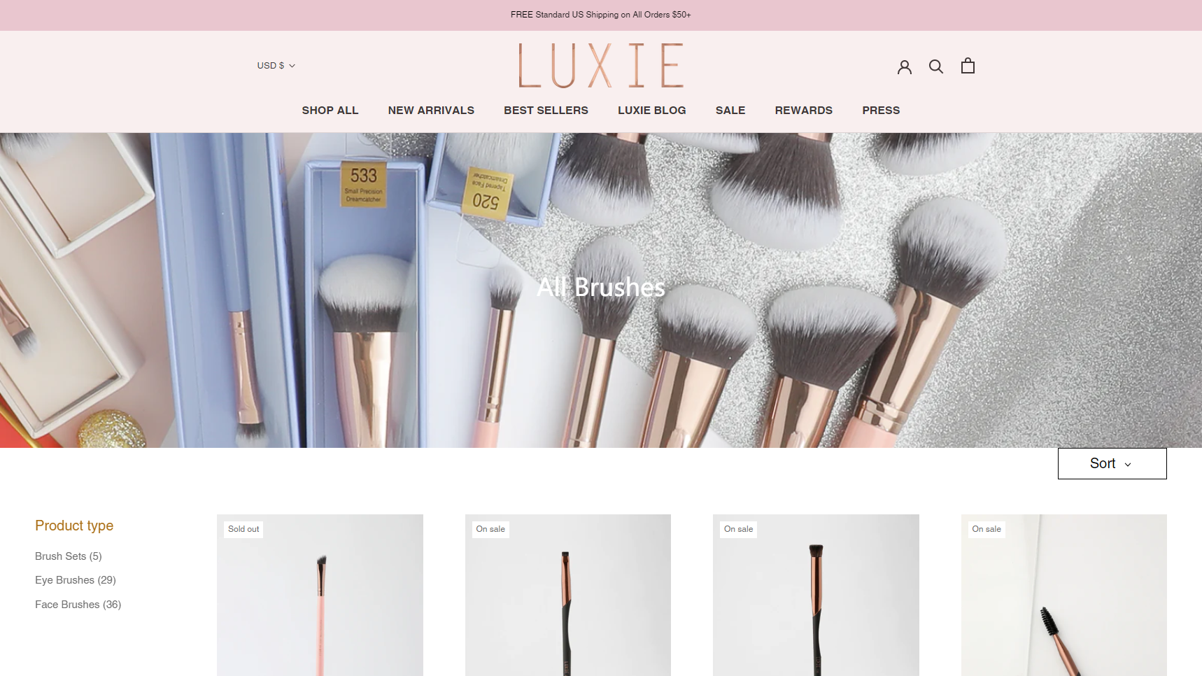 Luxie Beauty - Cosmetic Brush Manufacturer