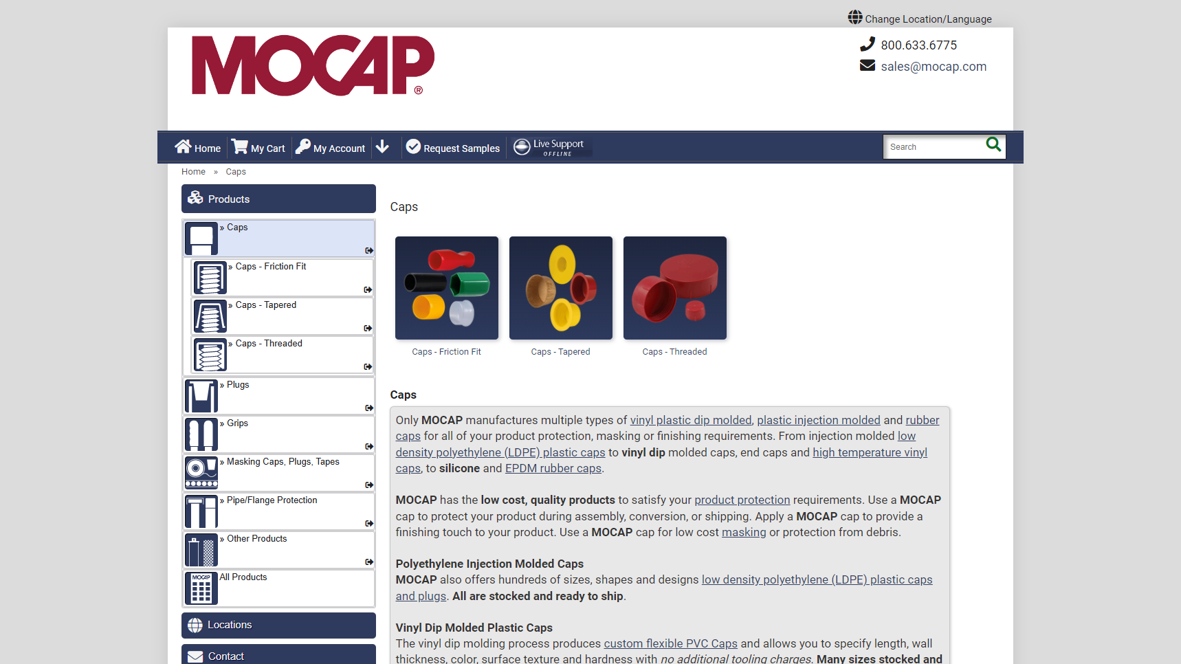 MOCAP - Bottle Cap Manufacturer