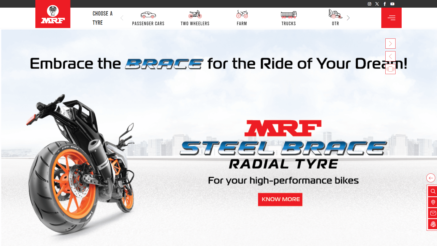 MRF Tyres - Tire Manufacturer