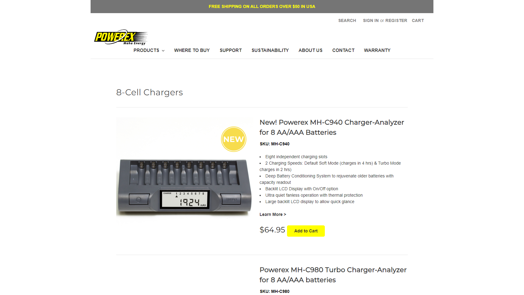Maha Energy - Battery Charger Manufacturer