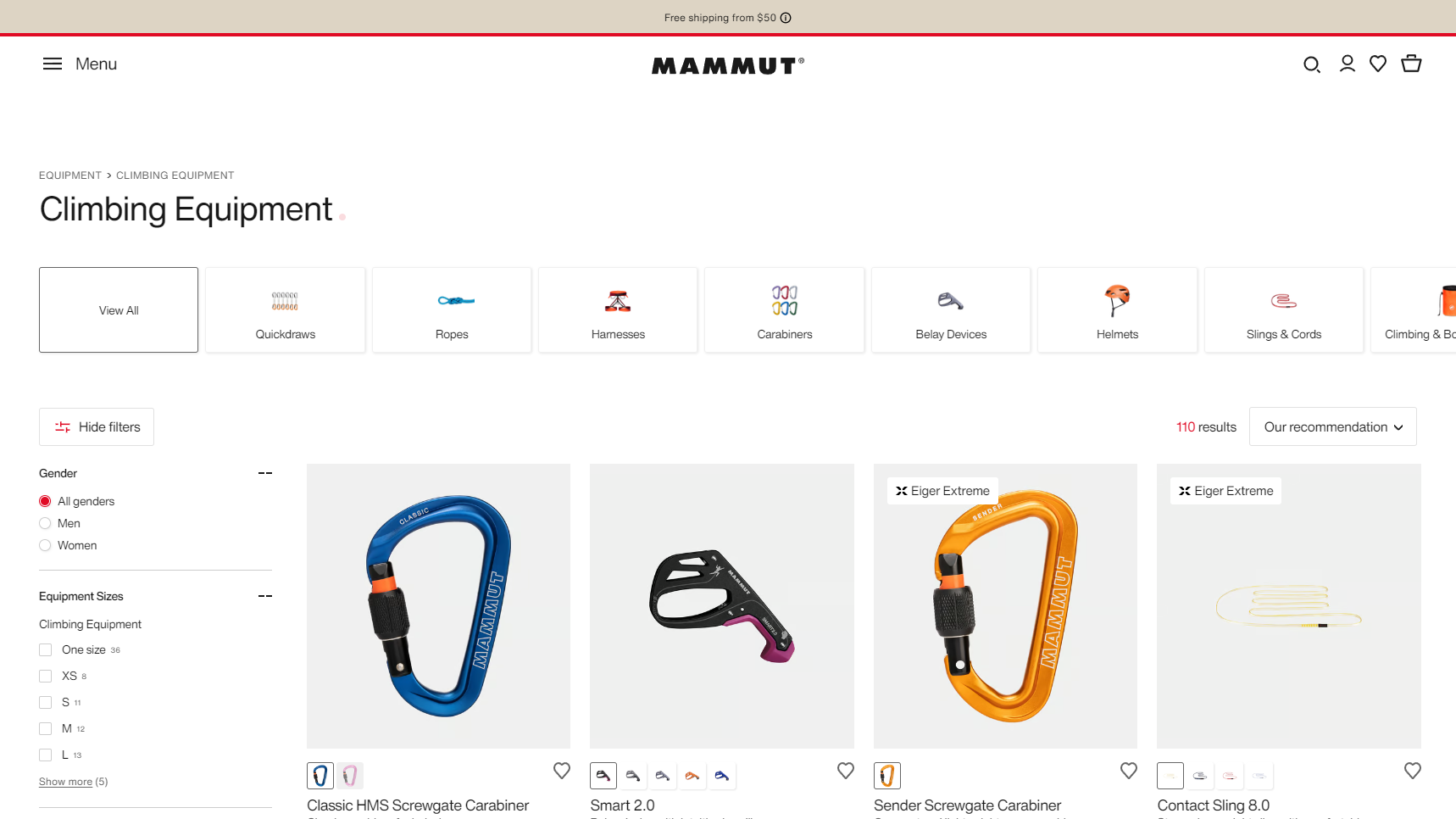Mammut - Climbing Equipment Manufacturer
