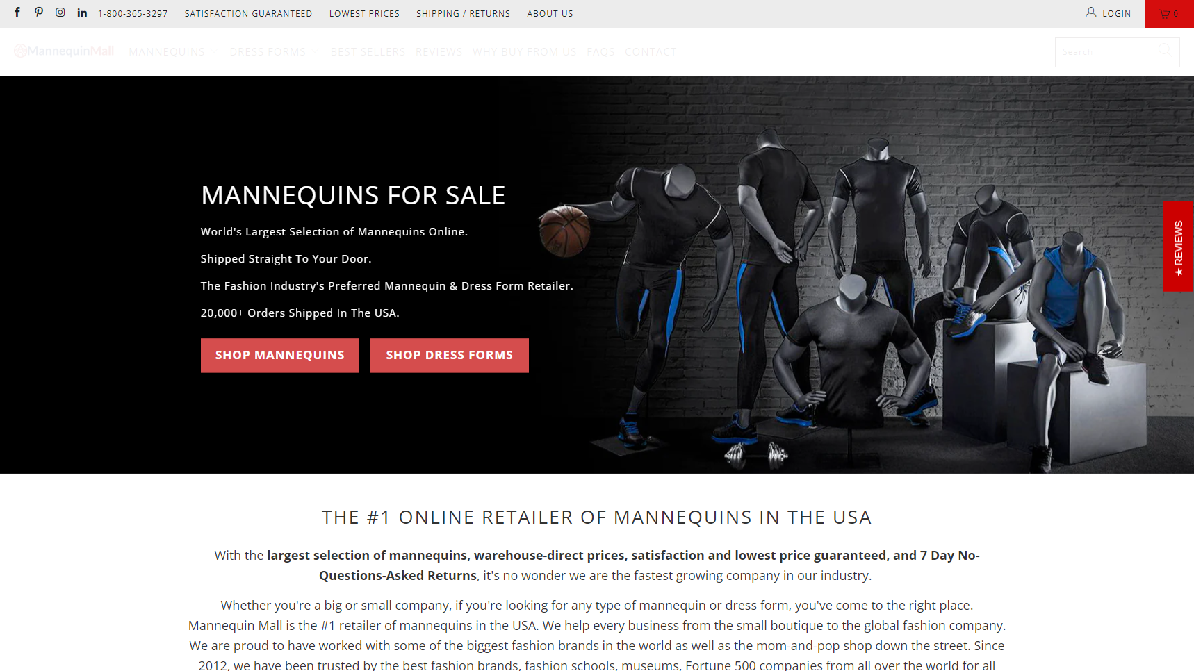 Mannequin Mall - Department Store Mannequin Manufacturer