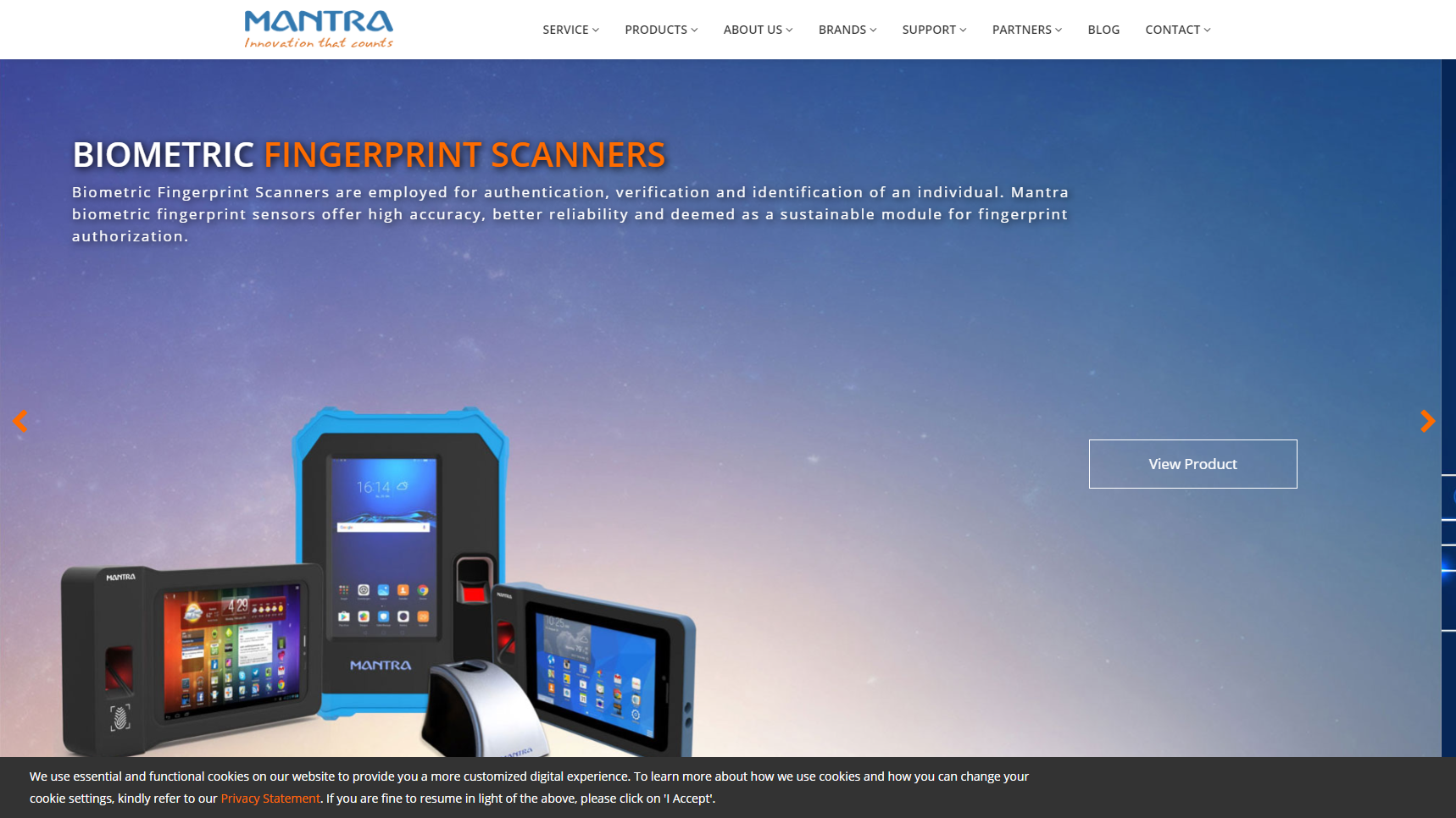 Mantra Softech - Biometric Scanner Manufacturer