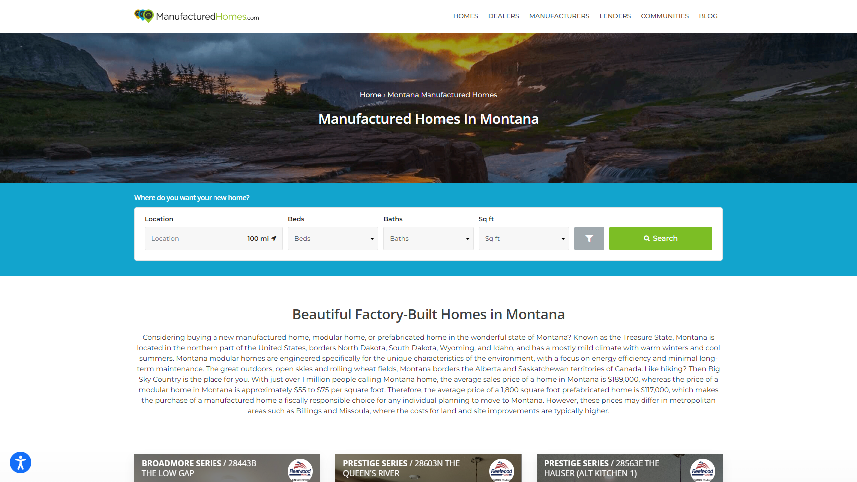 Manufactured Homes of Montana - Mobile Home Manufacturer