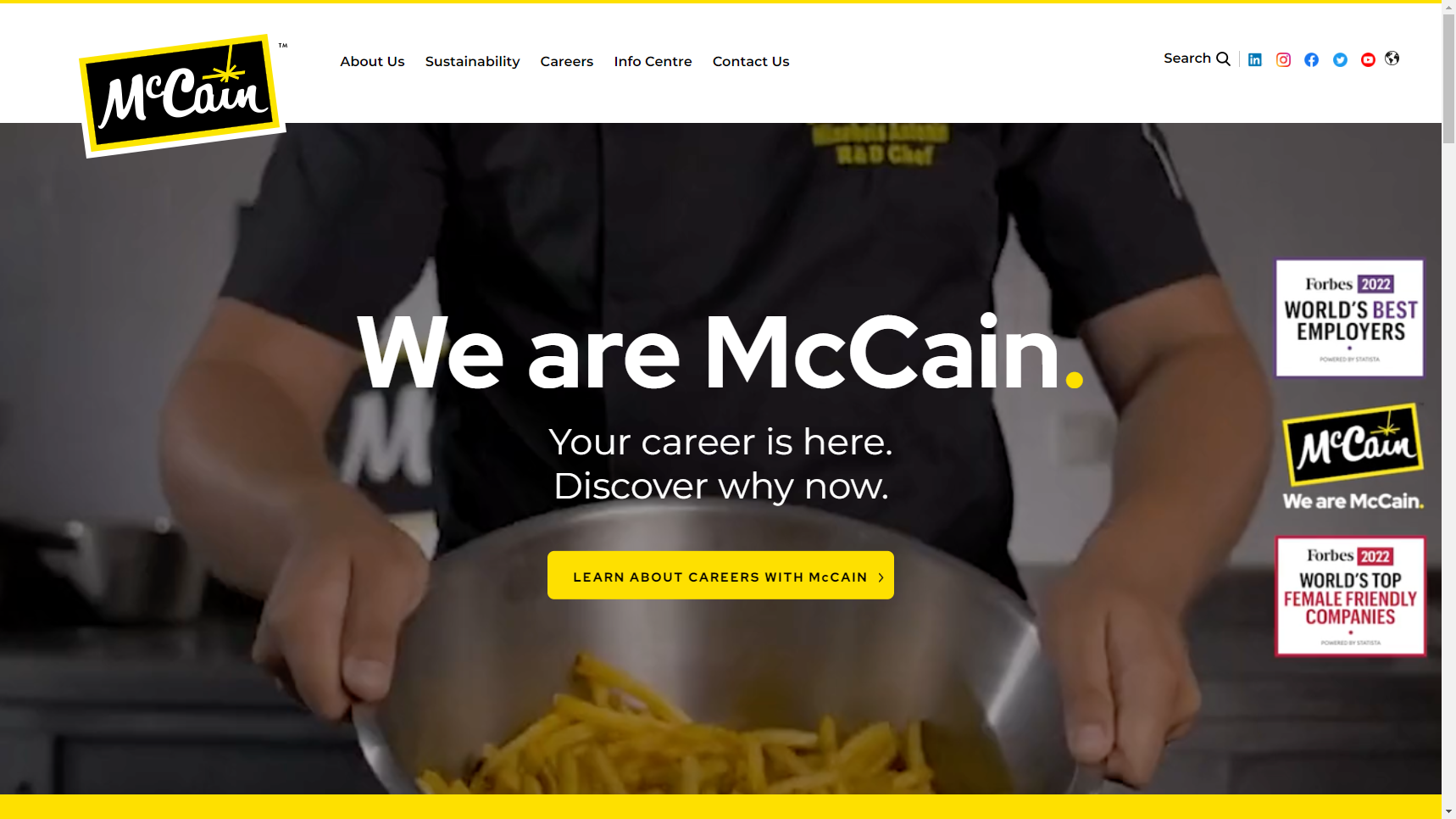McCain Foods - Frozen Food Manufacturer