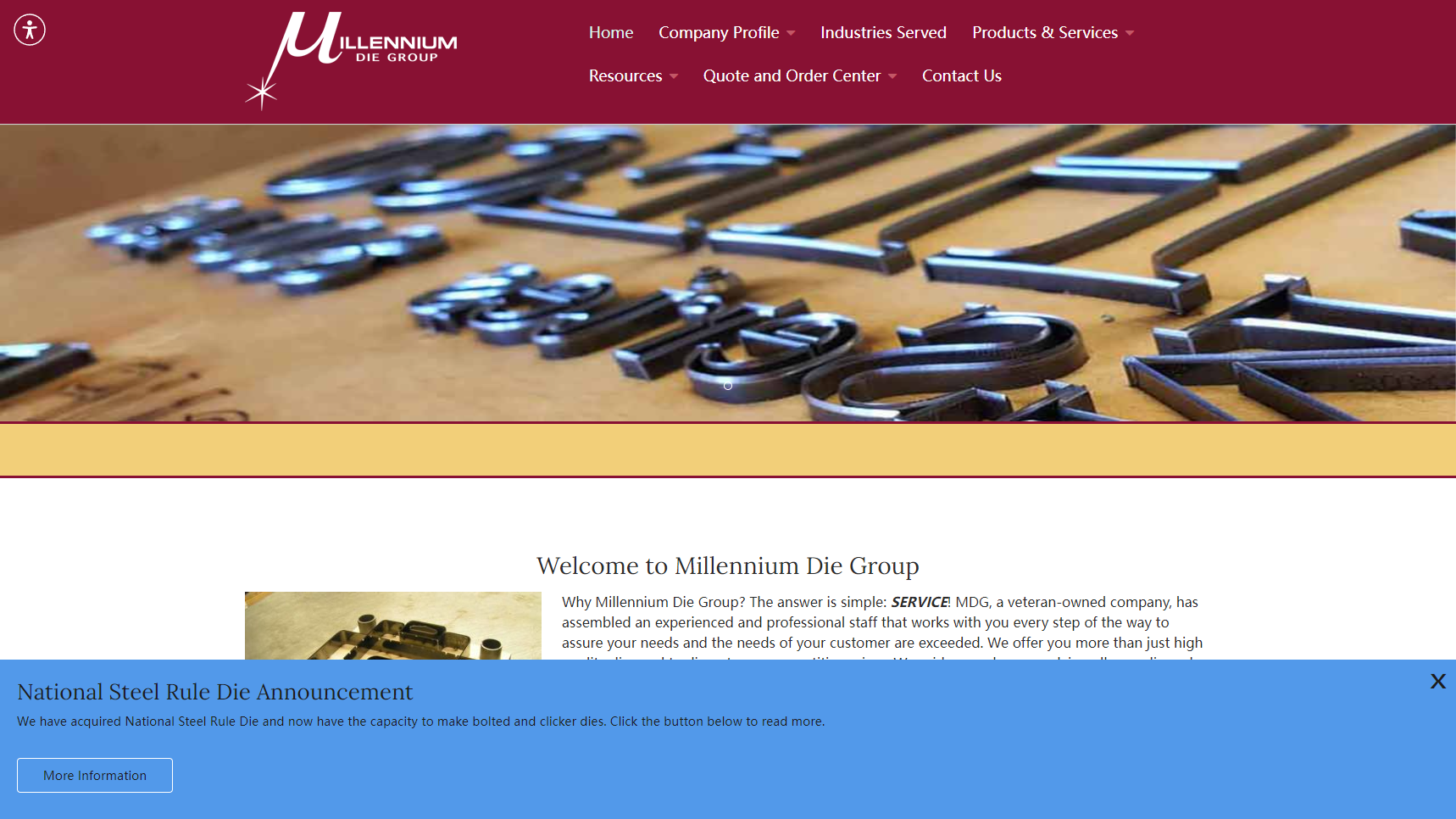 Millennium Die Group - Steel Rule Dies Manufacturer
