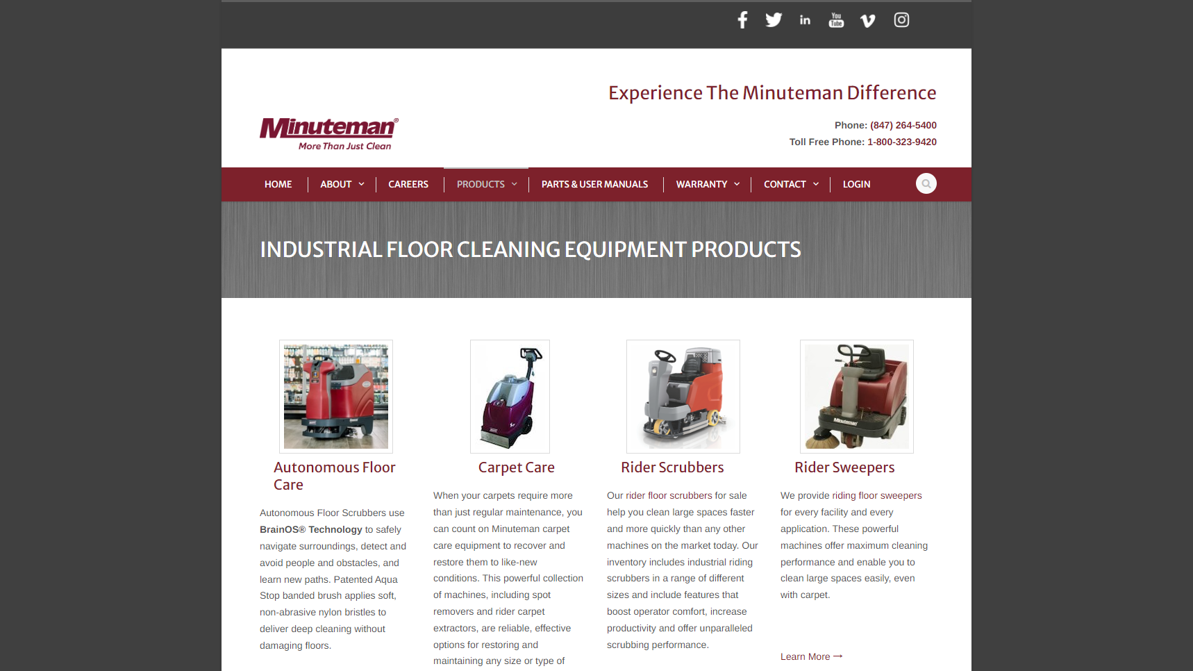 Minuteman International - Cleaning Equipment Manufacturer