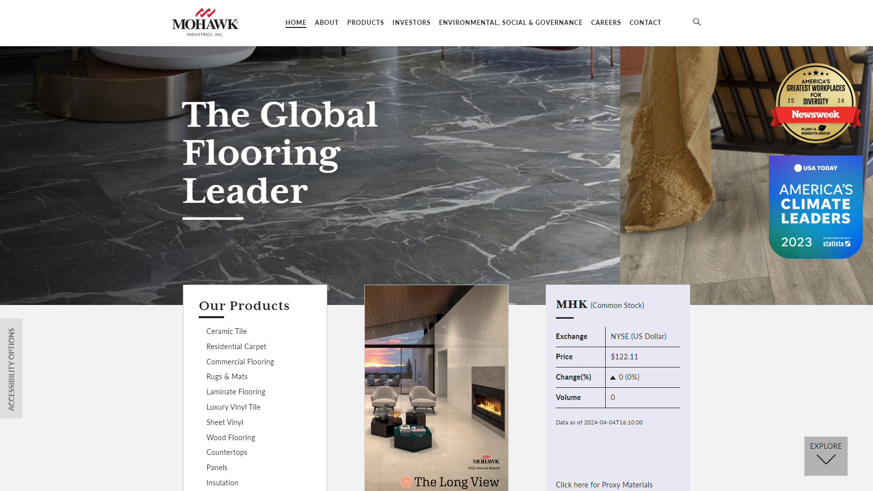 Mohawk Industries - Floor Tile Manufacturer