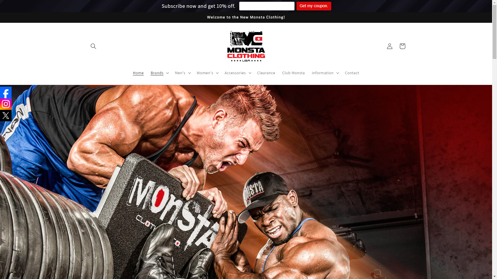 Monsta Clothing - Fitness Clothing Manufacturer