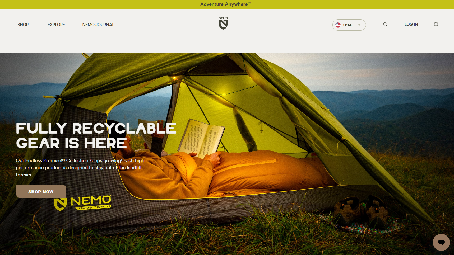 Nemo Equipment - Camping Gear Manufacturer