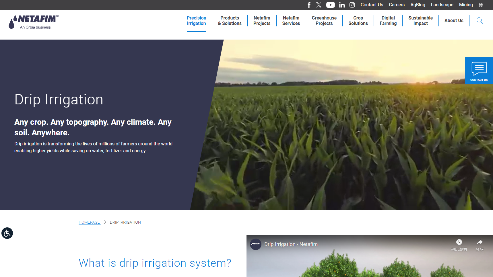 Netafim - Drip Irrigation System Manufacturer