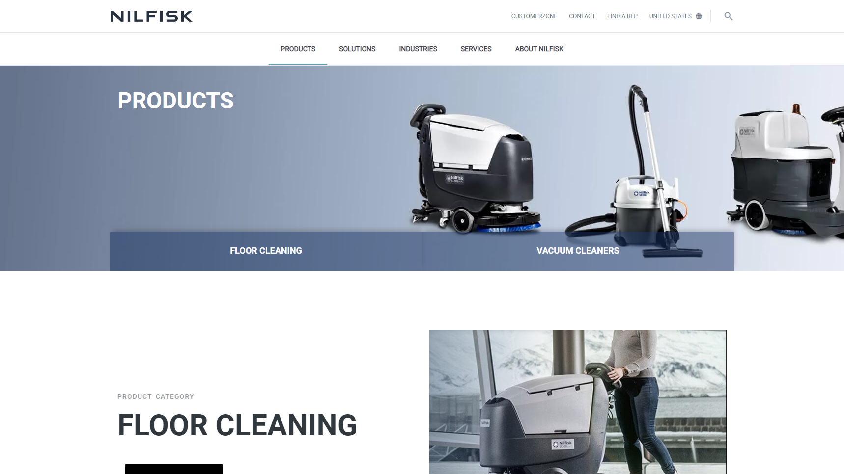 Nilfisk - Cleaning Equipment Manufacturer