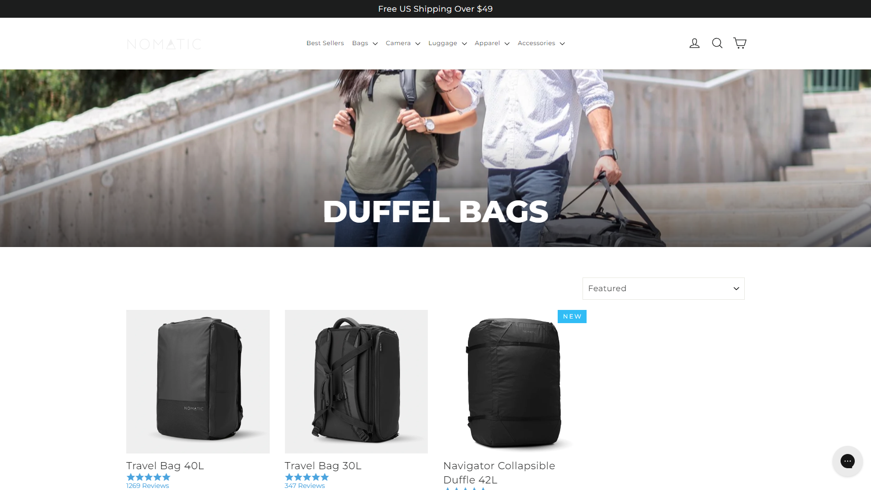 Nomatic - Duffel Bag Manufacturer