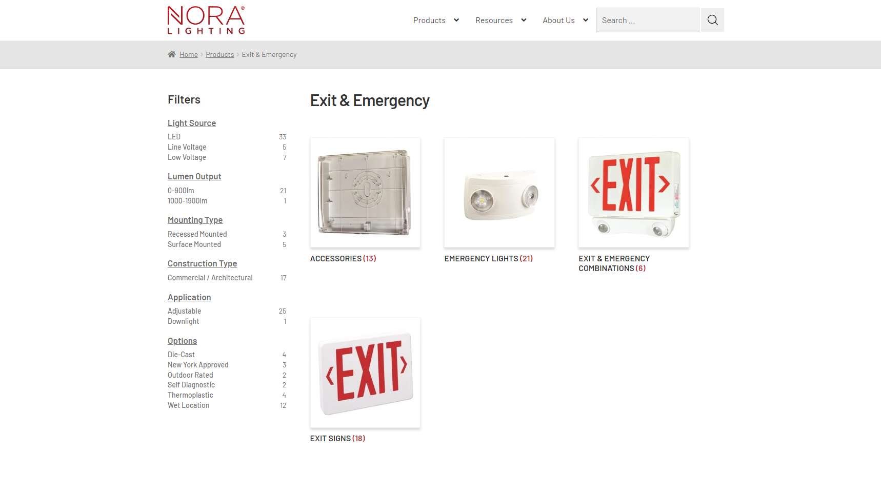 Nora Lighting - Emergency Light Manufacturer