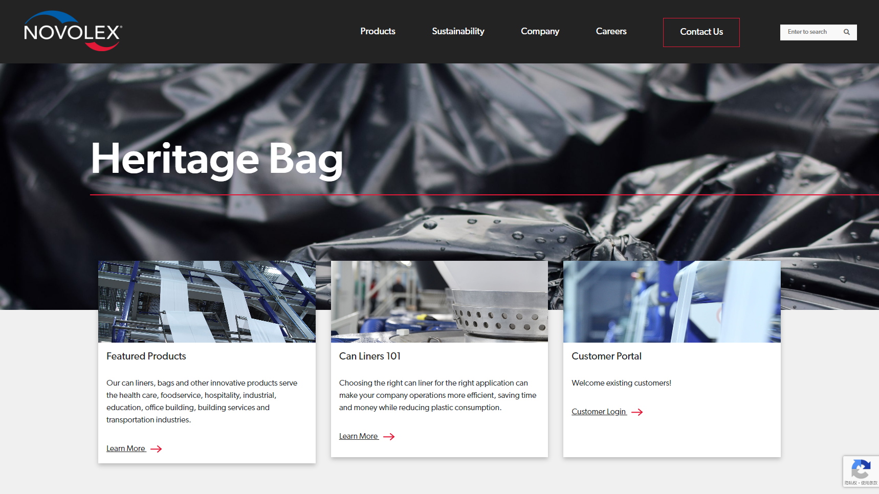 Novolex - Heritage Bag - Garbage Bag Manufacturer